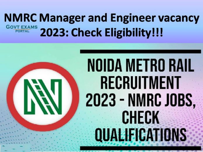 NMRC Junior Engineer Vacancy 2023: Check Eligibility!!!
