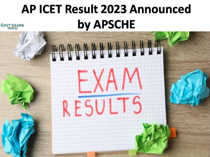  AP ICET Result 2023 Announced by APSCHE | Get Your Scorecard Here!!!