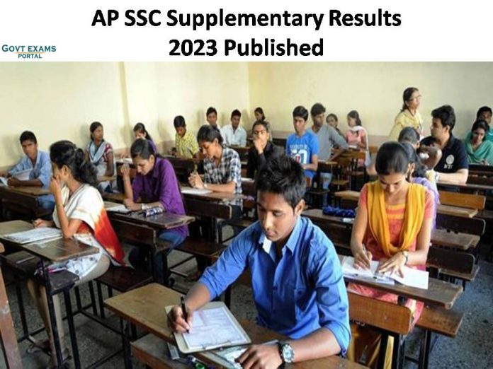AP SSC Supplementary Results 2023 Manabadi Published | Get Class 10th Name Wise Exam Score Card Here!!!