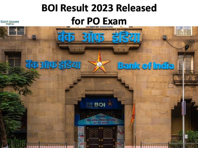 BOI PO Exam Result 2023 Released| Get Your Scorecard and Merit List Here!!!