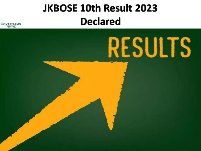 JKBOSE 10th Result 2023 Kashmir Division Declared |Download Jammu Class 10 Score Card!!!