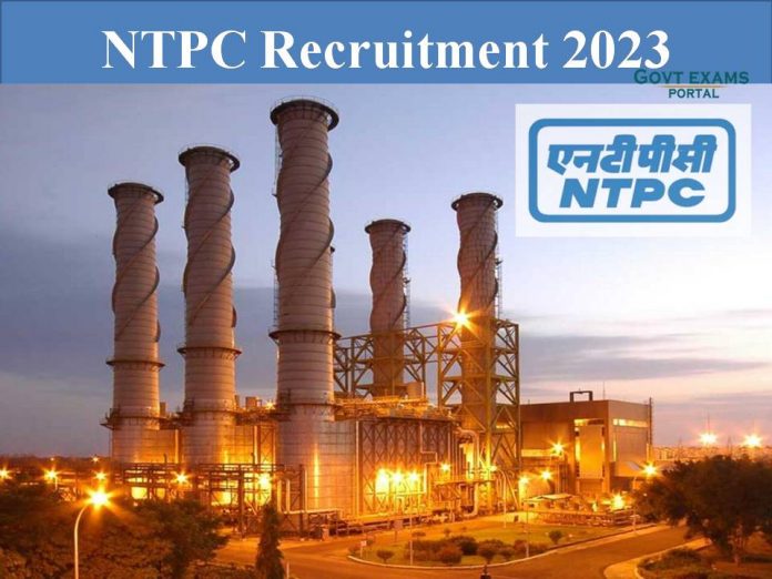 NTPC Recruitment 2023 ET Finance Vacancy