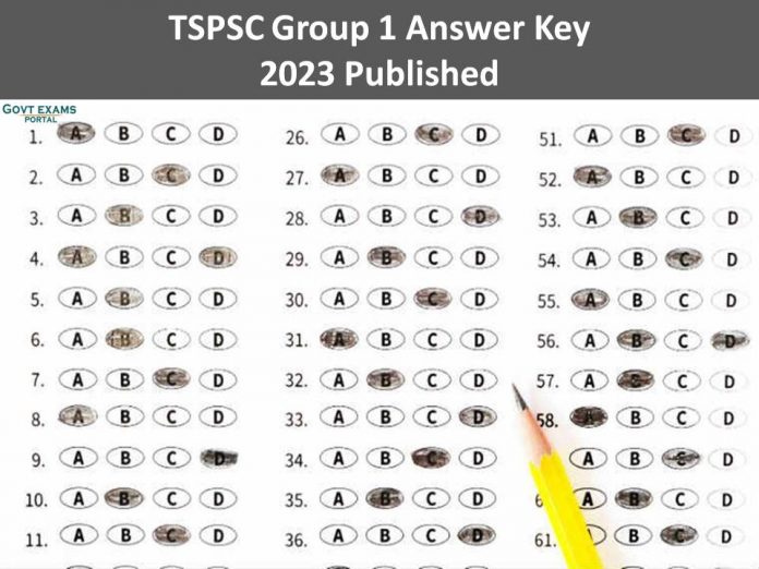 TSPSC Group 1 Answer Key 2023 Published | Check Objection Dates and Other Details Here!!!