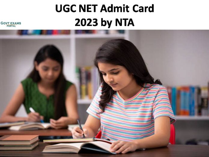UGC NET Admit Card 2023 by NTA | Get Exam Hall ticket Direct Link!!!