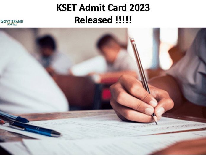KSET Admit Card 2023 Released |Get Direct Link for Kerala SET Hall Ticket Here!!!