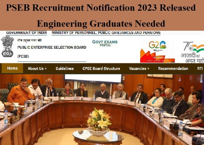 PSEB Recruitment Notification 2023 Released – Engineering Graduate Needed| Check Post Qualification Here!!!