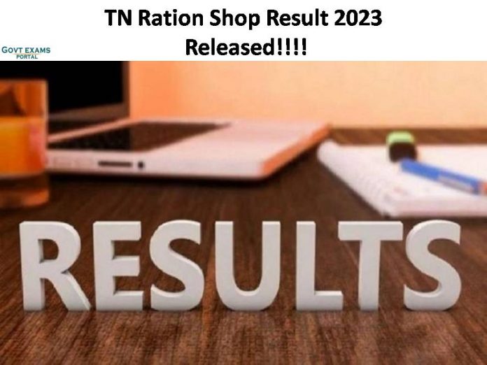 TN Ration Shop Result 2023 Released: Download Salem Fair Price Shops Merit List!!!!