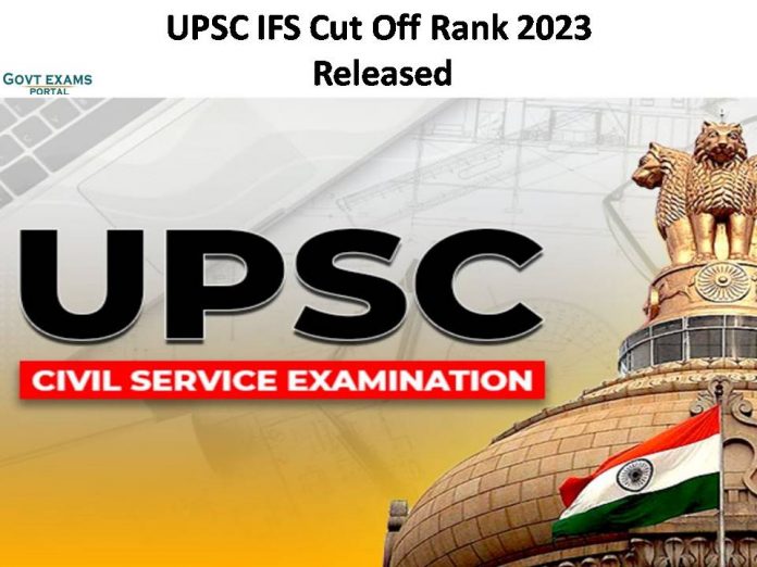 UPSC IFS Cut Off 2023 Released |Click to Download Prelims, Main and Final Exam Qualifying Rank/ Mark List PDF!!! Union Public Service Commission (UPSC) has released a notification regarding the UPSC Indian Forest Service Examination- 2022. The board has conducted the examination on various dates and the results for the examinations are also out by the board. Now the board has released a Cut Off list. Candidates who have participated in the examinations can now be able to check the cutoffs using the link that has given in the table. UPSC IFS Cut Off Rank 2023 Released: Board Name Union Public Service Commission (UPSC) Exam Name UPSC Indian Forest Service Examination, 2022 Exam Held On Prelims - 05/06/2022 Mains - 20-11-2022 to 27-11-2022 Exam Type/ Mode Offline Cut Off Released Date Available Now Download Cut Off List Click Here Official Website Click Here Don’t forget to join our WhatsApp group. We will provide you with latest updates on recruitments and government exams. Join our WhatsApp Group