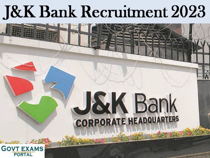 J&K Bank Recruitment 2023: Online Registration Opens Today for 390 Vacancies!!!
