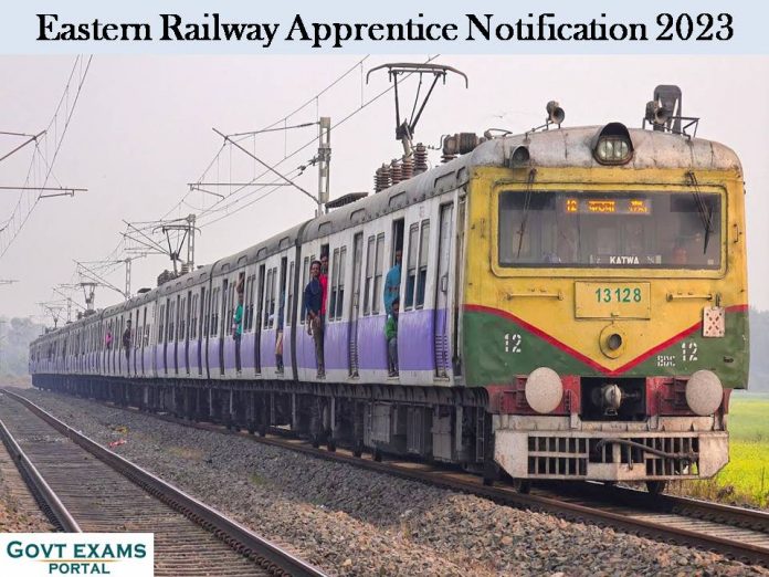 Eastern Railway Apprentice Notification 2023: 10th Pass can Apply to fill 3115 Vacancies!!!