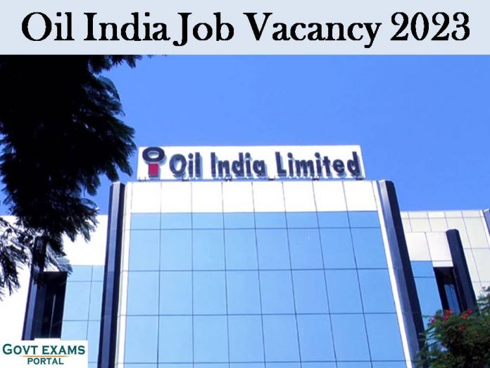 Oil India Job Vacancy 2023: Walk in Interview on 09th & 13th Sept 2023!!